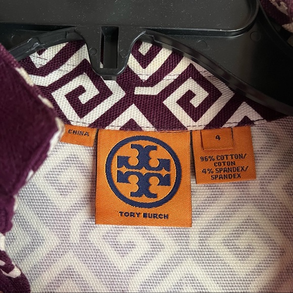 Tory Burch Printed Tunic Size 4 - Picture 6 of 6